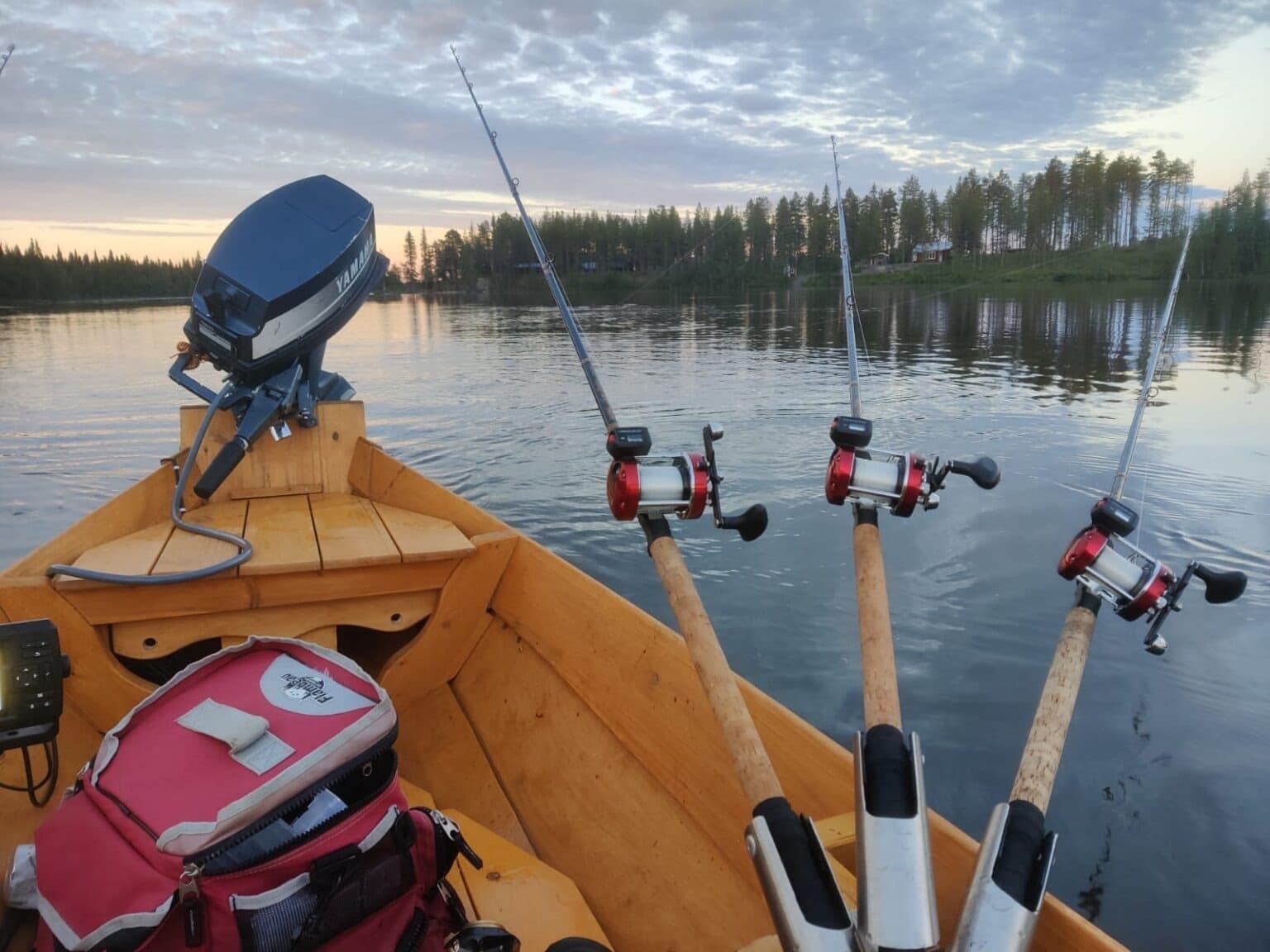 Guided Salmon Rowing on the Tornionjoki River 3