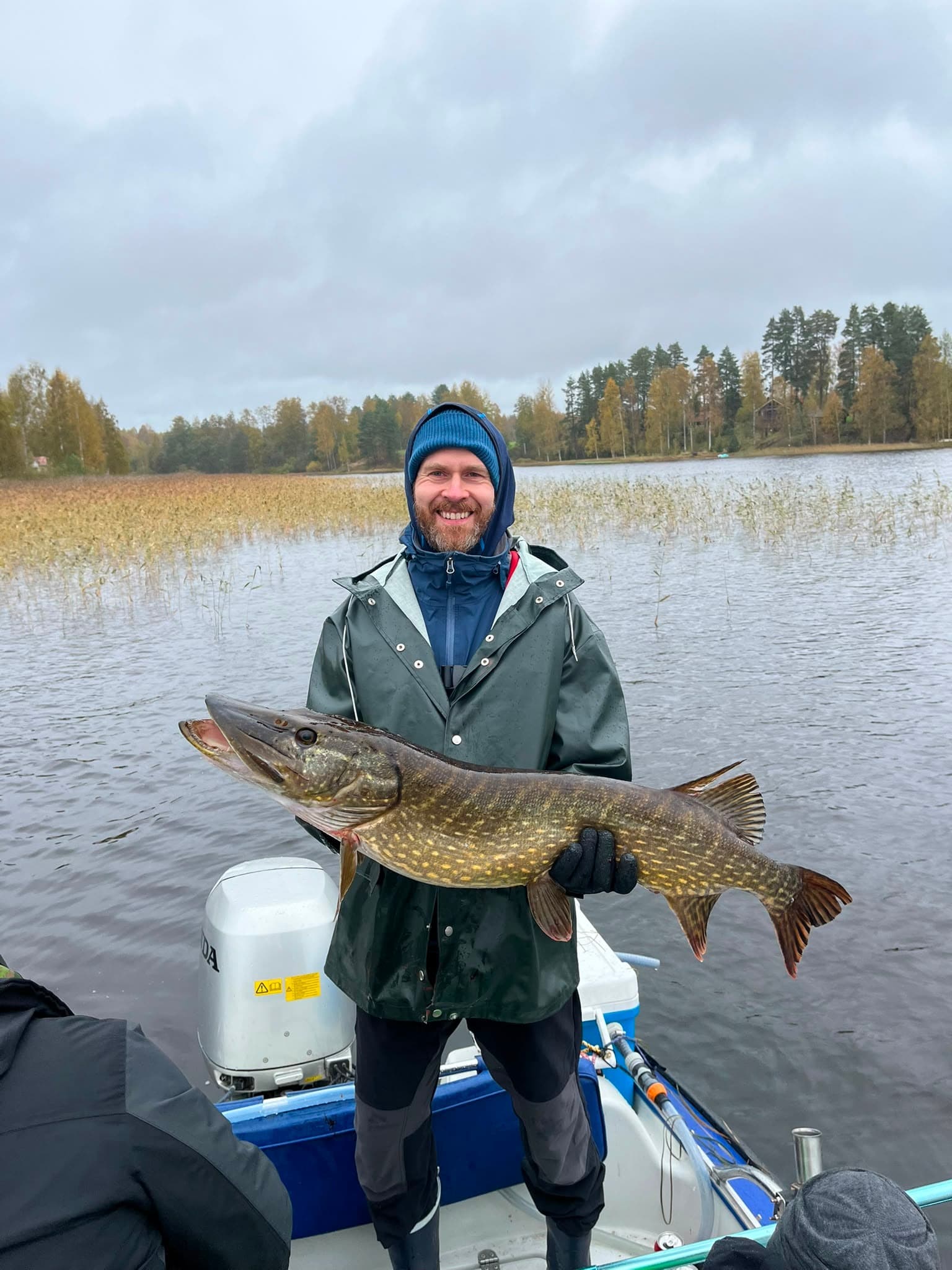 Guided Pike Fishing on Lake Kuorevesi
