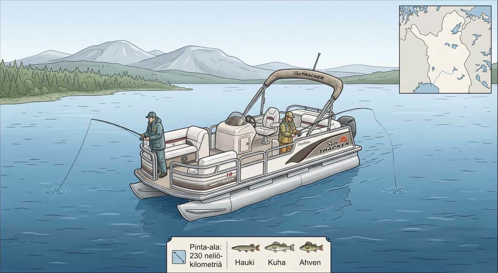 Spin Fishing on the Kemijoki River – Guided Fishing Trip (3 h) 2