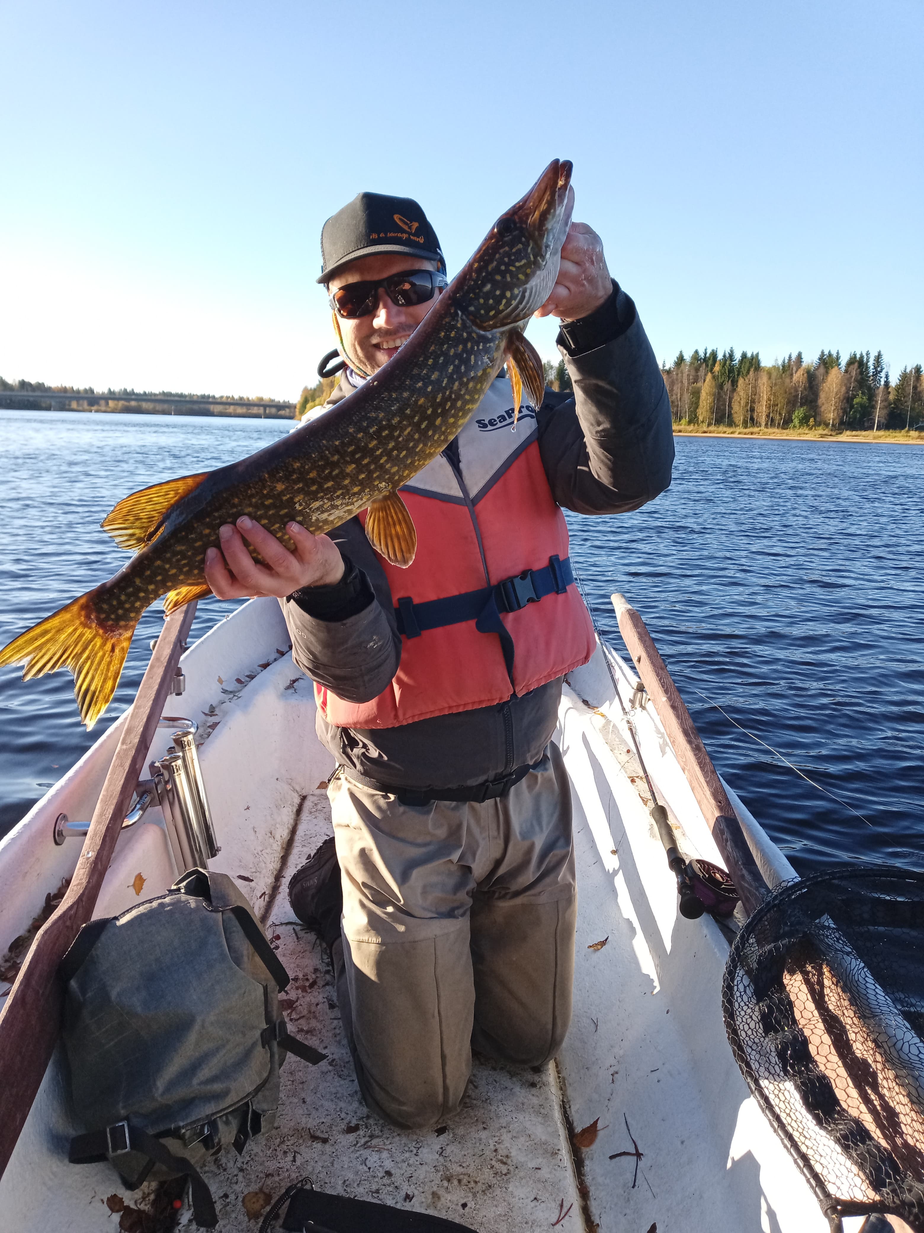 Private Fishing Experience of Northern Pike, Rovaniemi, Lapland, Finland 2