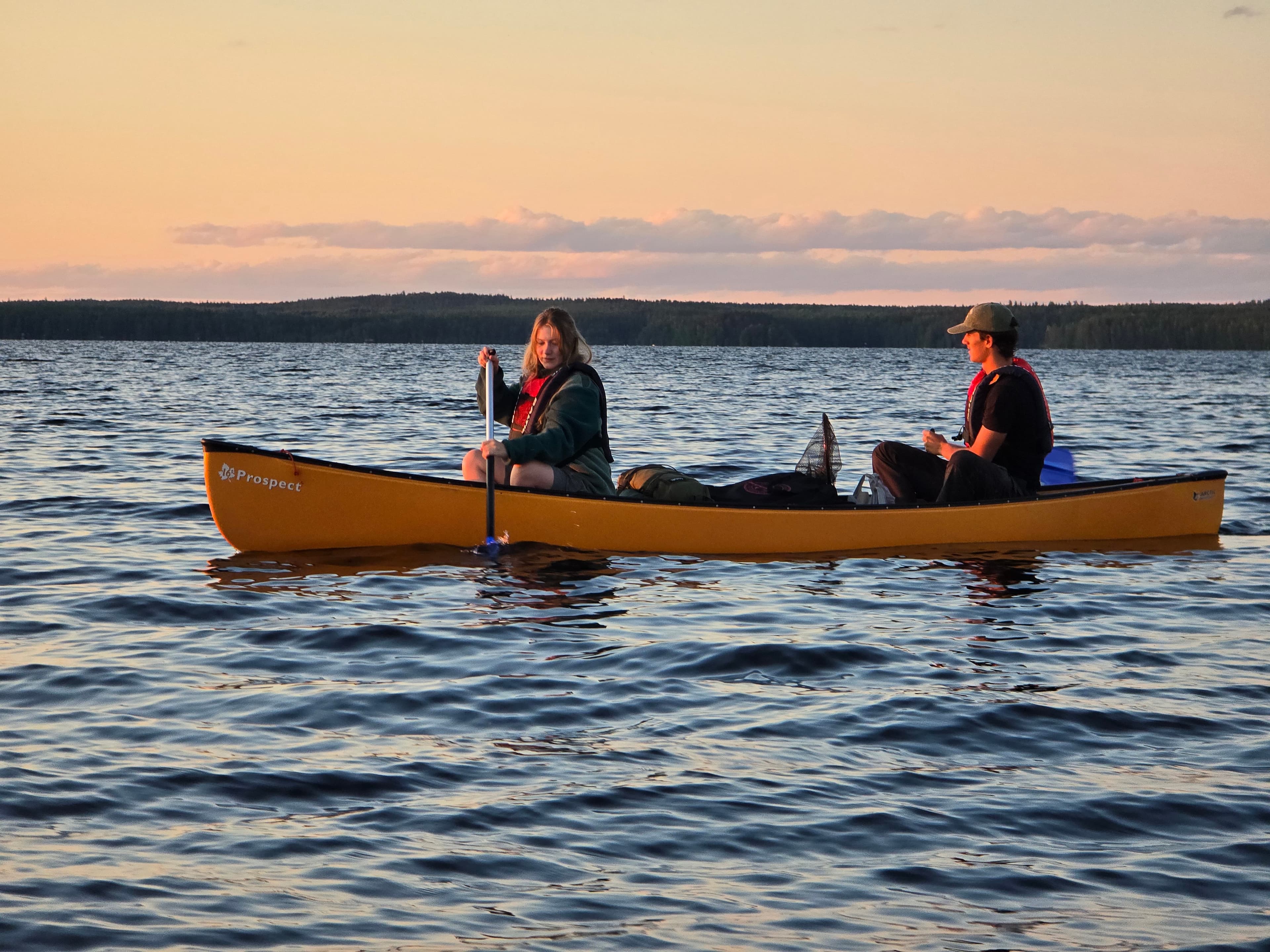 Kanufahrt im Etelä-Konnevesi-Nationalpark